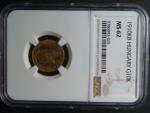 10 Koruna 1910 KB NGC MS 62