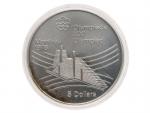 5 Dollar 1976, XXI. Olympijské hry Montreal, 24,3g, 37mm, 0.925 Ag_