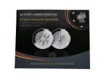 20 Euro 2017 D, 50 let Německé sportovní podpory, 0.925 Ag, 18g