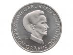 10 Euro 2009 J, 100. výročí Maion Gräfin Dönhoff, 0.925 Ag, 18g