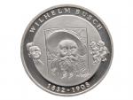 10 Euro 2007 D, Wilhelm Busch, 0.925 Ag, 18g_