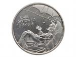 10 Euro 2008 D, 200. výročí Carla Spitzwega, 0.925 Ag, 18g_