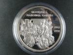 200 Sk 1998, 50. výročí slovenské nár. galerie, etue, certifikát