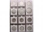 Kompletní sada stříbrných pamětních mincí 1954-1993, celkem 94 ks