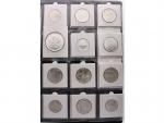 Kompletní sada stříbrných pamětních mincí 1954-1993, celkem 94 ks