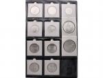 Kompletní sada stříbrných pamětních mincí 1954-1993, celkem 94 ks