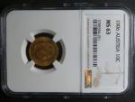 10 Koruna 1906 NGC MS 63