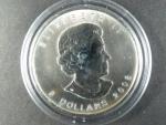 5 Dollars 2008 Maple Leaf 1 OZ Ag 999,9