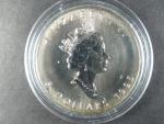 5 Dollars 1995 Maple Leaf 1 OZ Ag 999,9