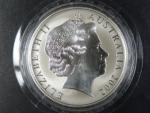 1 Dollars - 1 Oz Ag - Kangaroo 2002, kvalita proof, Ag 0.999, 31,1g, KM 642