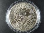 1 Dollars - 1 Oz Ag - Kangaroo 2001, kvalita proof, Ag 0.999, 31,1g, KM 590