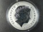 1 Dollar - 1 Oz Ag - Kangaroo 2009, kvalita proof, Ag 0.999, 31,1g, KM 1083