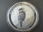 30 Dollars - 1 Kg Ag - Kookaburra 2014, kvalita proof, Ag 999/1000, 1000g, etue