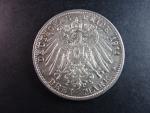 Baden, Friedrich II (1907-1918), 3 Mark 1914 G, J. 39, KM. 280