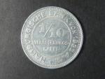 Hamburg, 1/10 Verrechnungmarke 1923 J, J.N37