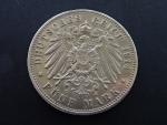 Anhalt, Friedrich II (1904-1918), 5 Mark 1914 A, J. 25, KM. 31