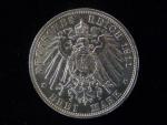 Bayern, Luitpold, Prinzregent, 3 Mark 1911 D, J. 49, KM. 998