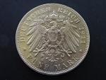 Bayern, Luitpold, Prinzregent, 5 Mark 1911 D, J. 50, KM. 999