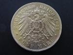 Bayern, Otto (1886-1913), 5 Mark 1911 D, J. 50, KM. 999