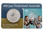 5 Euro 2006, přátelstvý s Australii, 0.925 Ag, 11,9g