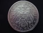 Prusko, Wilhelm II (1888-1918), 5 Mark 1892 A, J. 104, KM. 523