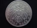 Prusko, Wilhelm II (1888-1918), 5 Mark 1900 A, J. 104, KM. 523