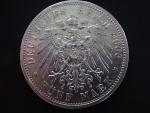 Prusko, Wilhelm II (1888-1918), 5 Mark 1906 A, J. 104, KM. 523