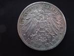 Württenberg, Wilhelm II. (1891-1918), 5 Mark 1906 F, J.176, KM. 632