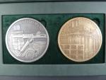 Ag + Cu pamětní medaile Z.Fojtů - Operace Anthropoid z cyklu pocta medailérům, Ag 999, 155 g, průměr 60 mm, Tombak 103 g, 60 mm, ražba Česká mincovna 2022, náklad 30 ks, etue, certifikát
