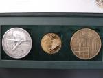 Au + Ag + Cu medaile Z.Fojtů - Operace Anthropoid z cyklu pocta medailérům, Au 999, 52,35g, Ag 999, 155g, mosaz 103g, 60 mm, ražba Česká mincovna 2021, náklad 10 ks, etue, certifikát