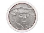 Stříbrná medaile Bohumil Kubišta, ČM 2010, 50g, 0.999 Ag, 50mm, náklad 500ks_