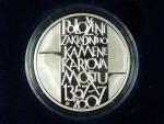 200 Kč 2007, 650.výročí položení základního kamene Karlova mostu