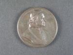 Bedřich kardinál Fustenberg, bronz, průměr 50 mm, jubilejní 14.10.1886