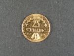 25 Schilling 1929, Au