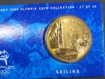 5 Dollars 2000, olympiáda Sydney 2000, No.17/28 JACHTIG, orig. balení