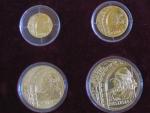 Sada 1, 2, 5, 10 Dukátů 1998 RASTISLAV, k 5.vzniku republiky, náklad 20ks, velmi pěkné