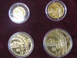 Sada 1, 2, 5, 10 Dukátů 1998 RASTISLAV, k 5.vzniku republiky, náklad 20ks, velmi pěkné