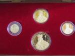 Sada 1, 2, 5, 10 Dukátů 600.výročí Dračího řádu krále Zikmunda, náklad 20ks