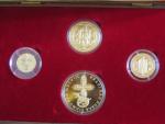Sada 1, 2, 5, 10 Dukátů 600.výročí Dračího řádu krále Zikmunda, náklad 20ks