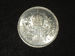 1 Koruna 1901, bezvadná kvalita - RL