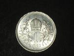 1 Koruna 1907, bezvadná kvalita - RL
