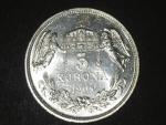 5 Koruna 1908 KB, bezvadná kvalita - RL