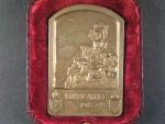 GdJ v. Boroevič ISONZO-ARMEE 1915, 70 x 47 mm, med. G. Herrmann, orig. etue