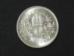 1 Koruna 1900, bezvadná kvalita - RL