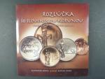 2008 ročníková sada mincí Rozlúčka so slovenskou korunou - PROOF