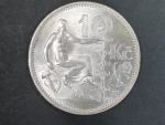 10 Kč 1932  téměř ražební lesk