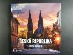 sada 2023 s motivem Česká republika, náklad 5000 ks