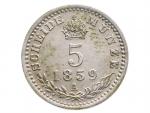 5 Krejcar 1859 A_