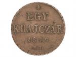Egy Krajcár 1849 N.B., Revoluční ražba_