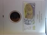 Cu  pamětní medaile A.Fejfar - sv. Václav s pamětním tiskem ve formě bankovky série V, 165 g, průměr 65 mm, ražba Česká mincovna 2023, náklad 170 ks, číslované, etue, certifikát